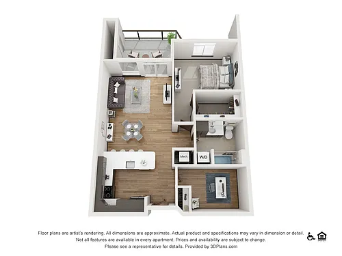 Floor plan The Hemlock Den