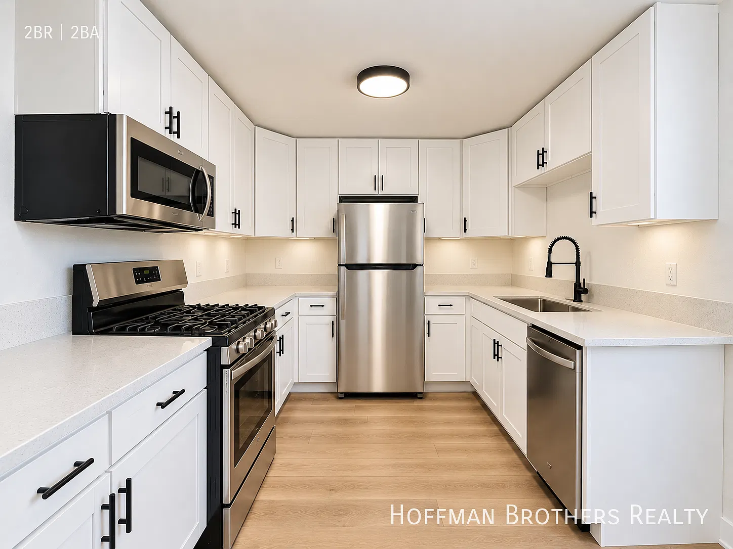 1,200 Off** Renovated Koreatown 2BR/2BA with On-Site Laundry, A/C, Quartz Kitchen & Parking! — Photo 2