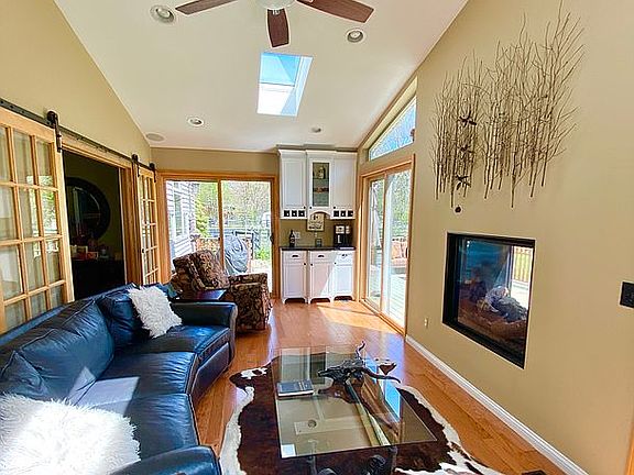 Skylights and a custom bar
