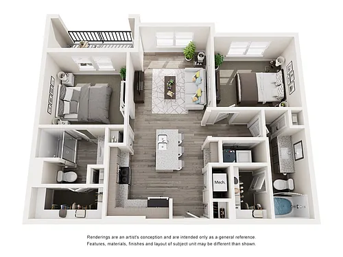 Floor plan B1