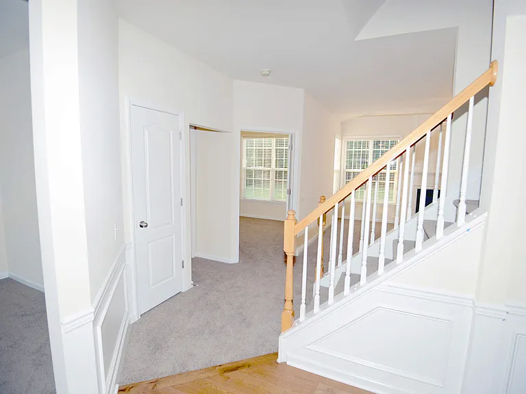 Stairs towards powder bath and Office
/ Bedroom #5