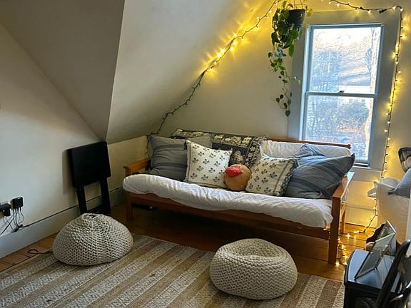 Living Room View #3 (only Futon Sofa Provided). Decor not provided.