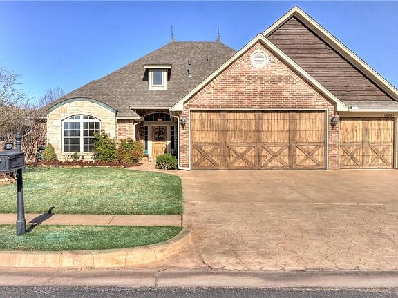 Beautiful custom stained garage doors!