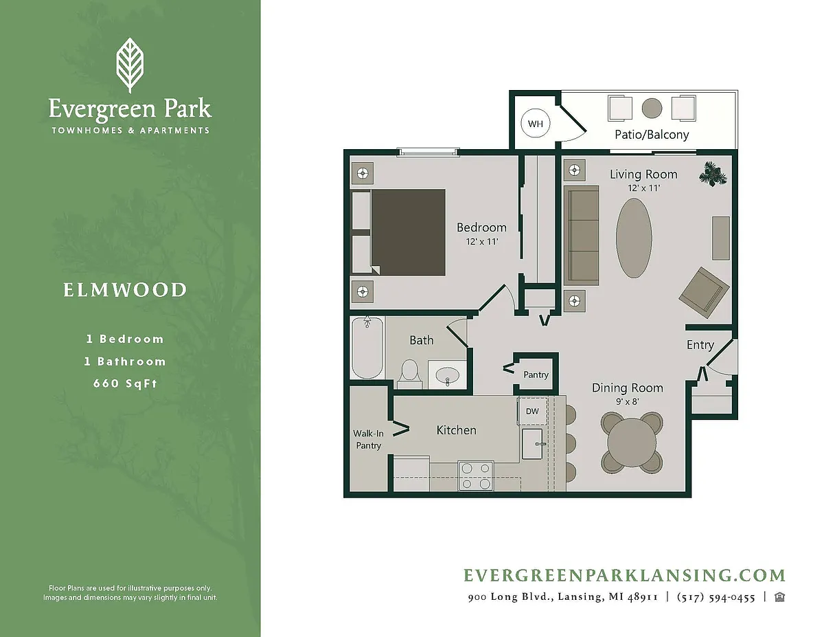 Floor plan Elmwood