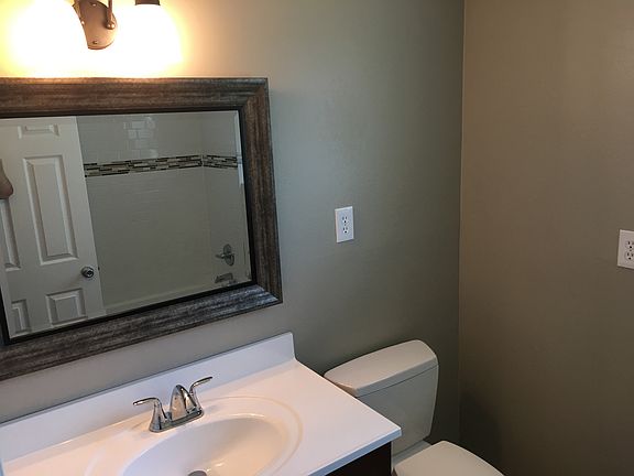 Updated basement bathroom 