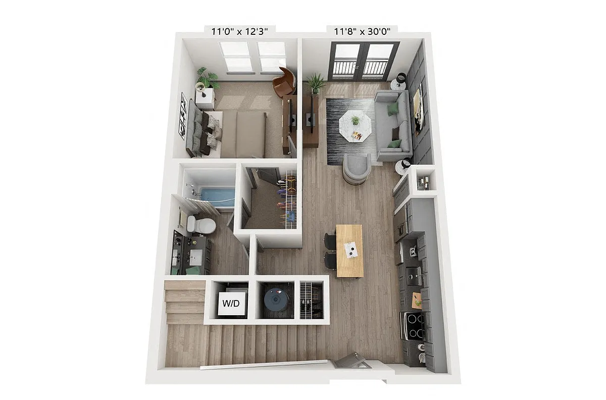 Floor plan Colfax (1.1 I | D)