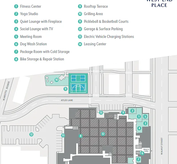 West End Place - Community Map