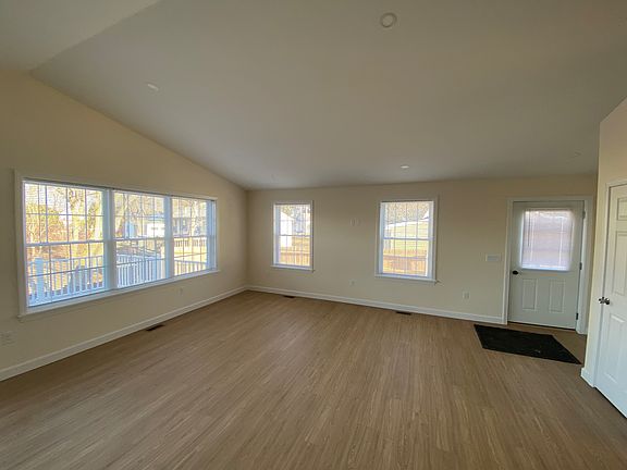 Entry door and living area