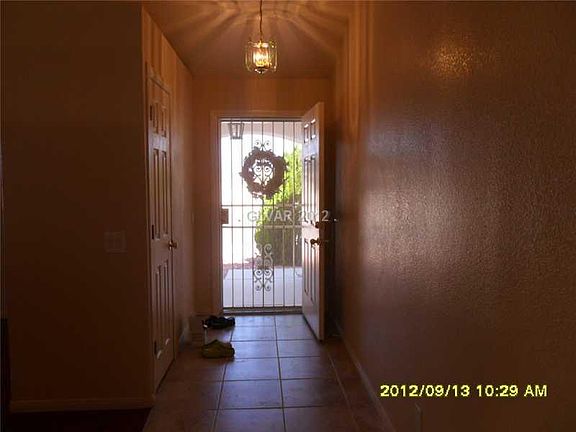 View from kitchen to entryway