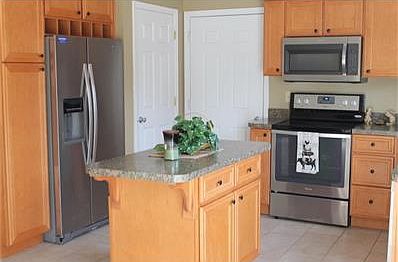 Kitchen includes a convenient pantry.