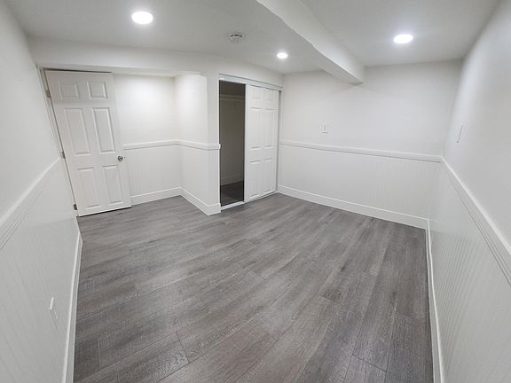 Bedroom with view of closet