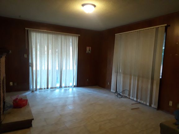 Family room with chimney or dining room