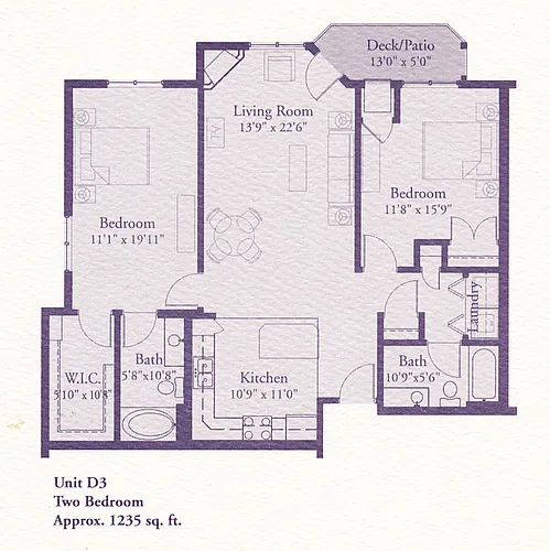 Floor plan D3