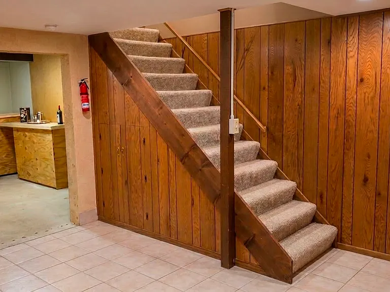 Basement stairs