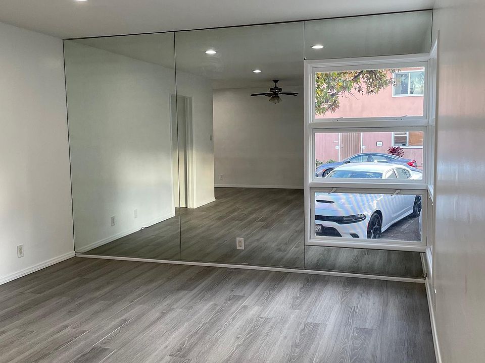 Wall to ceiling mirror