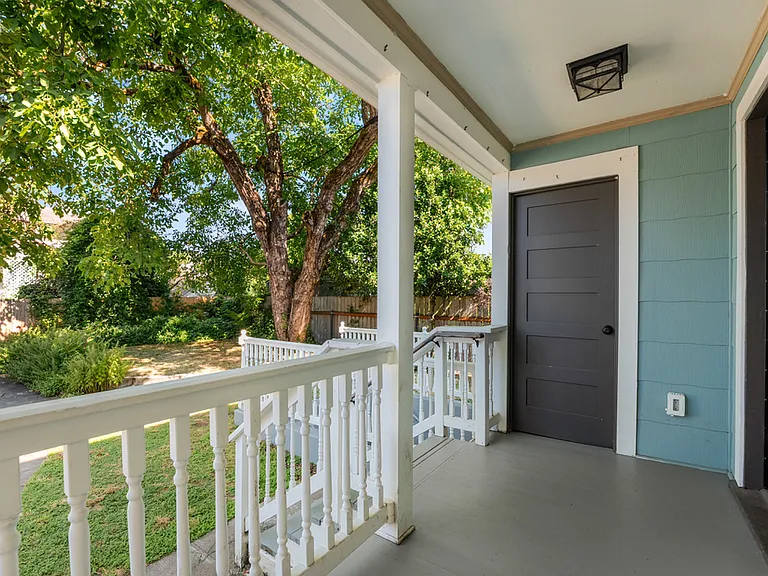 Back Porch & Large Storage Closet