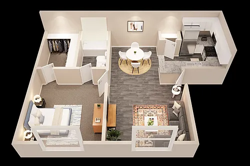 Floor plan A1