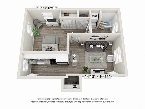 Floor plan The Telfair