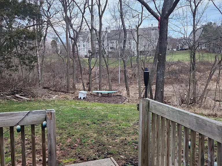 Picture of back area prior to replacing deck