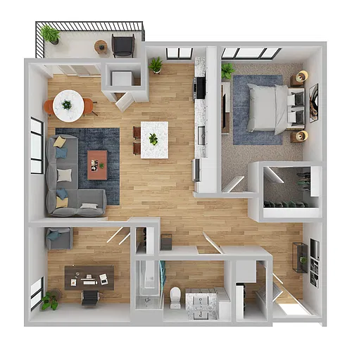 Floor plan B2