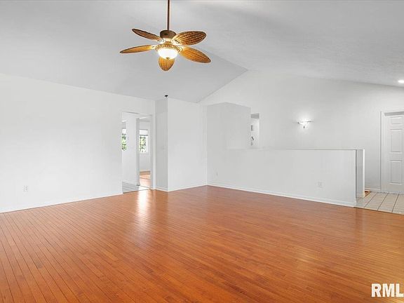 Newly re-finished hardwood floors