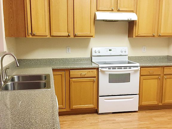 Open kitchen. Plenty of counter and cabinet space.