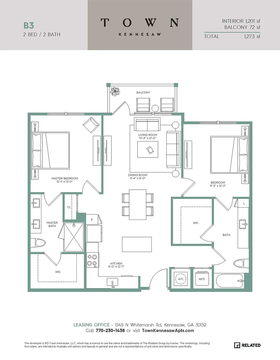 Floor plan B3