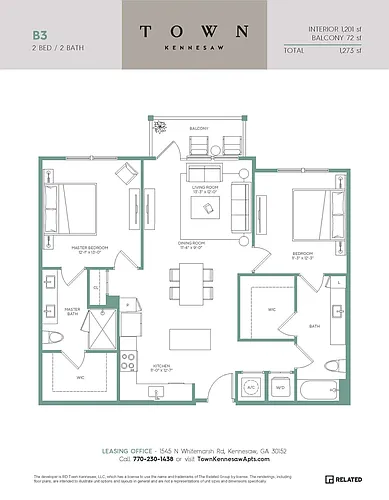 Floor plan B3