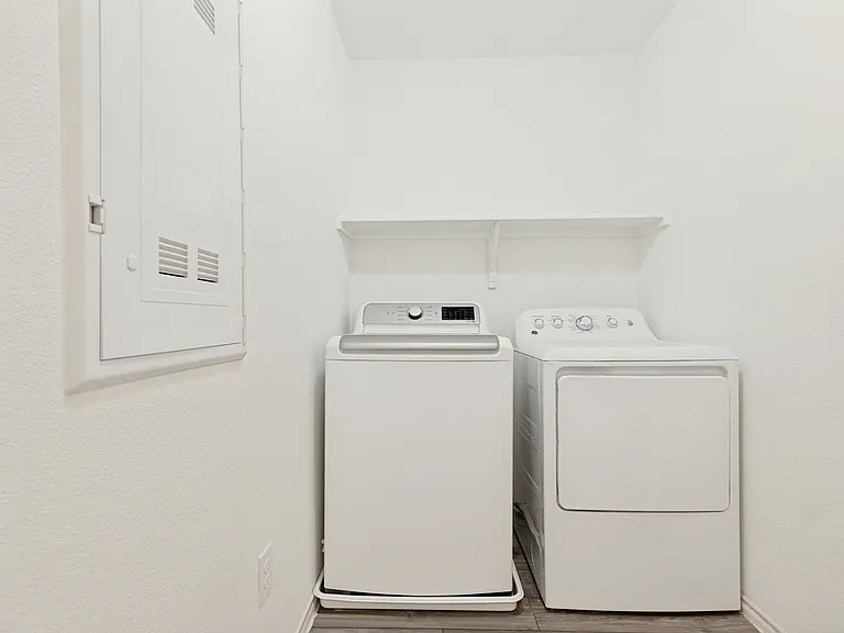 Laundry includes washer and dryer. Conveniently located upstairs.