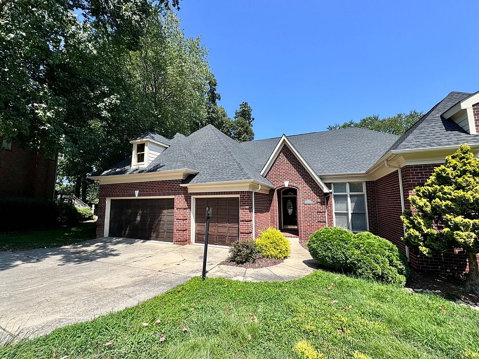 Driveway and Three car garages