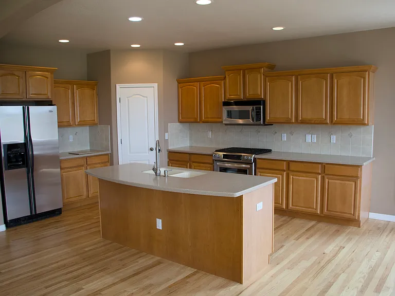 Kitchen from Living Area