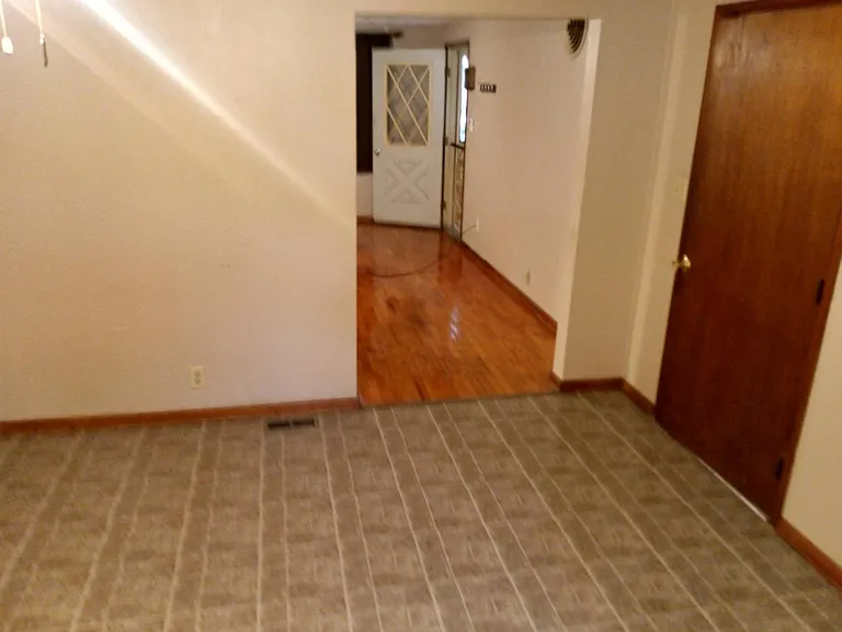 Kitchen looking into Living Room