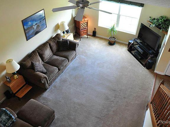 Great room from loft