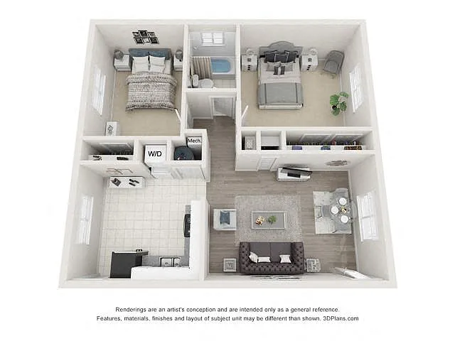 Floor plan Oakland