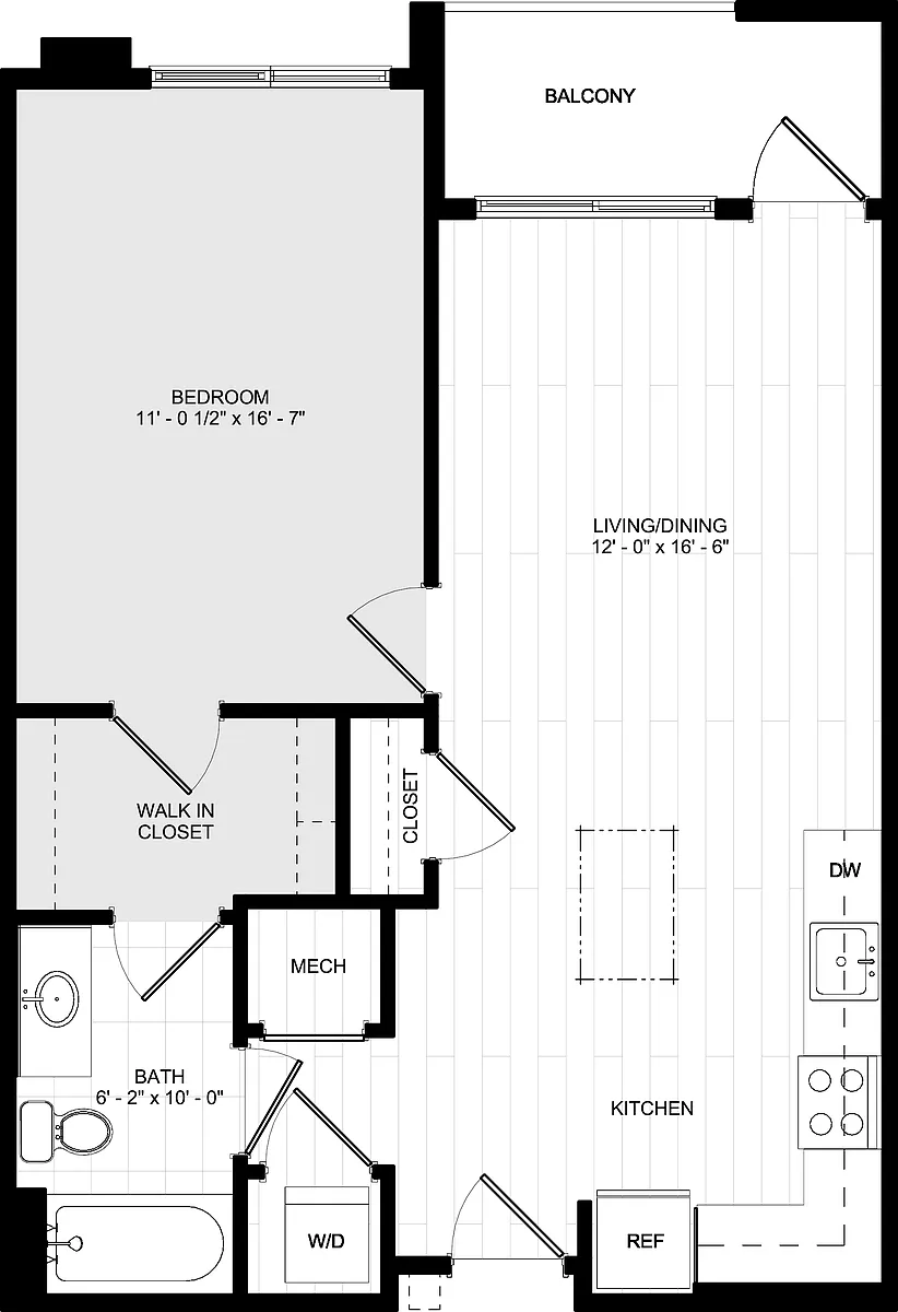 Floor plan A1K