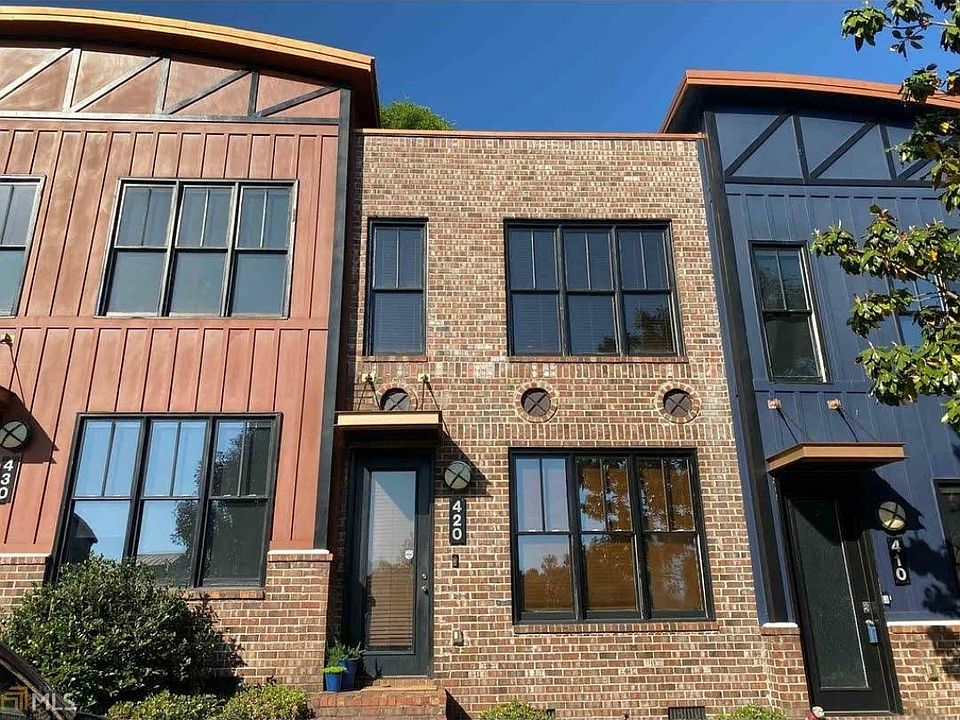 View of the front door from outside.