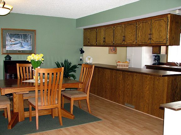 Dining opens to kitchen area w/ample counter space and cabinets!