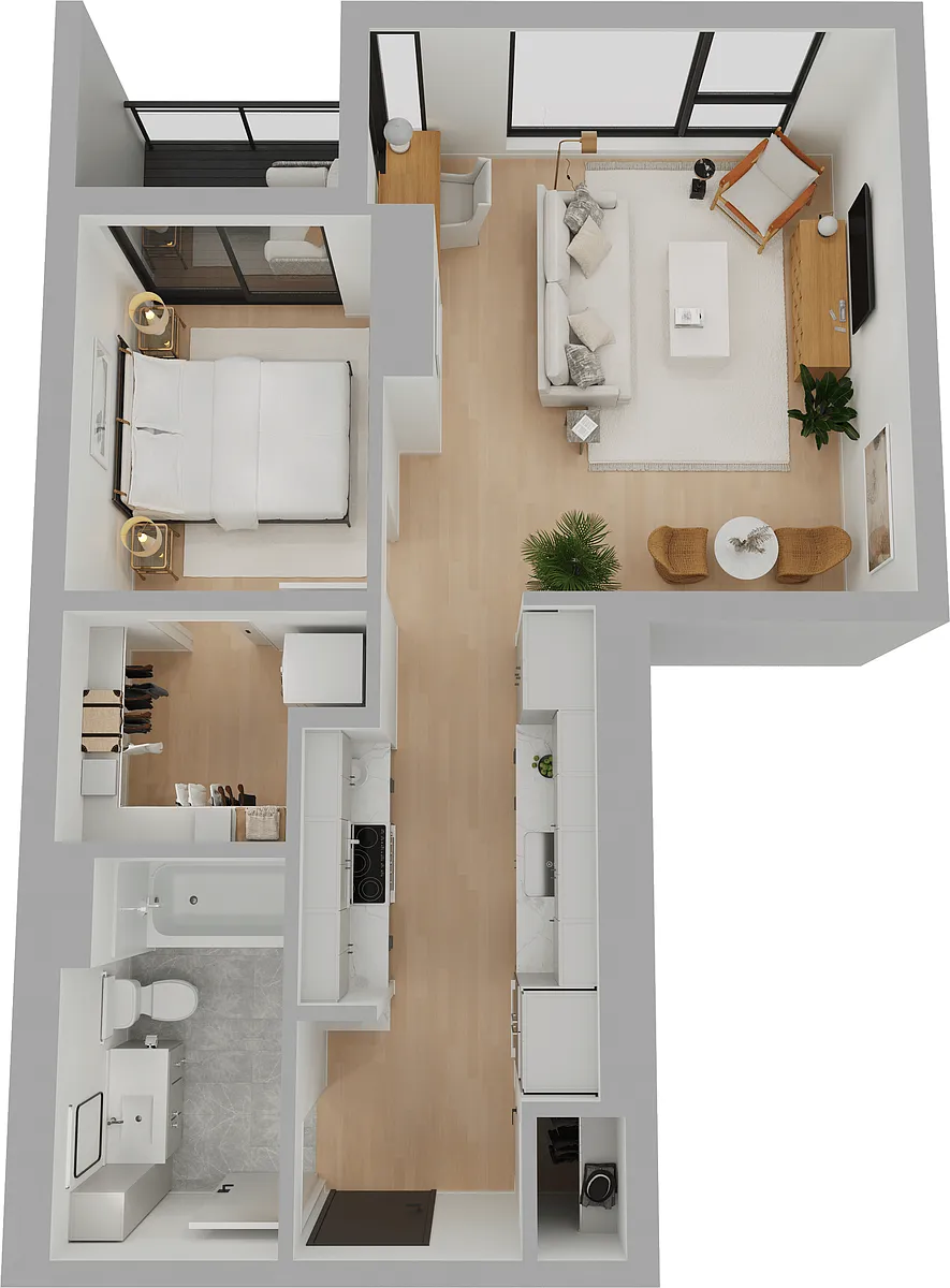 Floor plan 1D