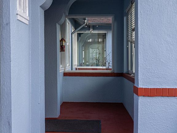 UPDATE: Patio now with private door.