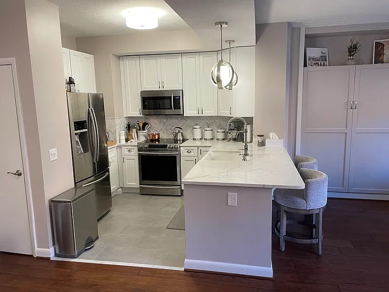 Recently renovated kitchen.