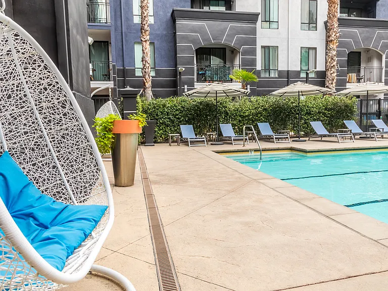 Pool Outdoor Day + Building