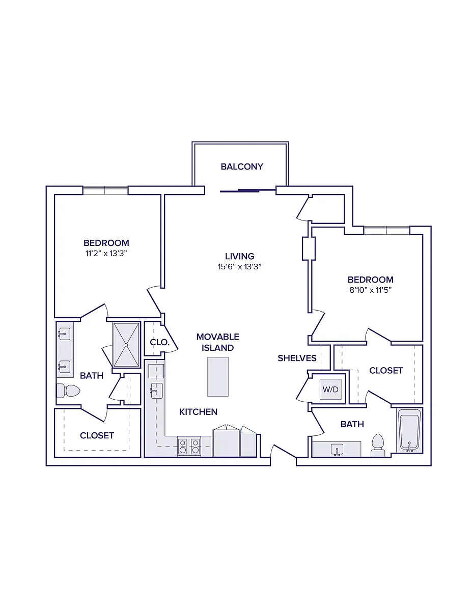 Floor plan B13 - North Tower