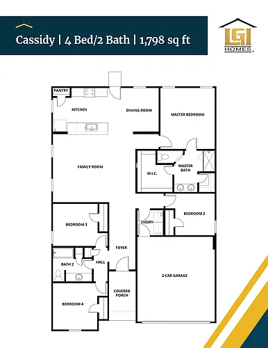 Floor plan Cassidy