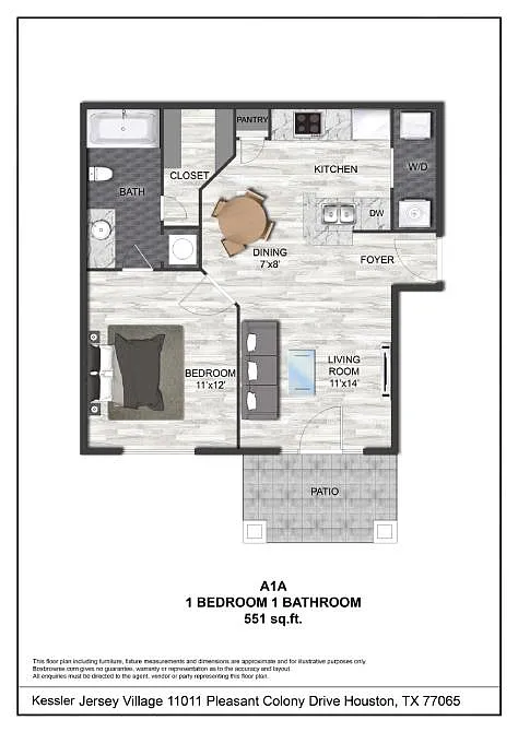 Floor plan A1A