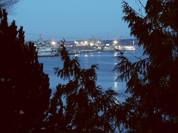 View from deck