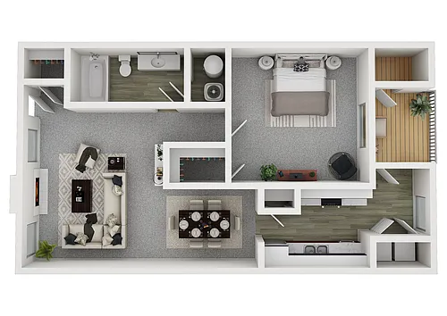 Floor plan Balsam