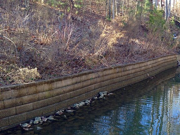 Keystone Block Seawall