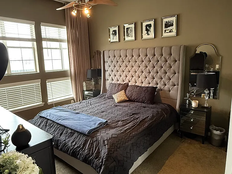 Bedroom #1 king bed