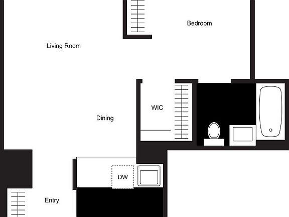 2nd image of 500 W 56th St APT 710