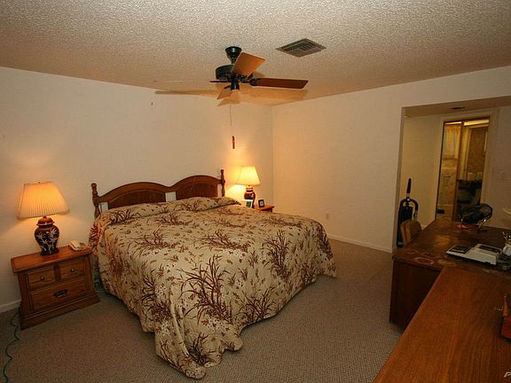 View of the master bedroom